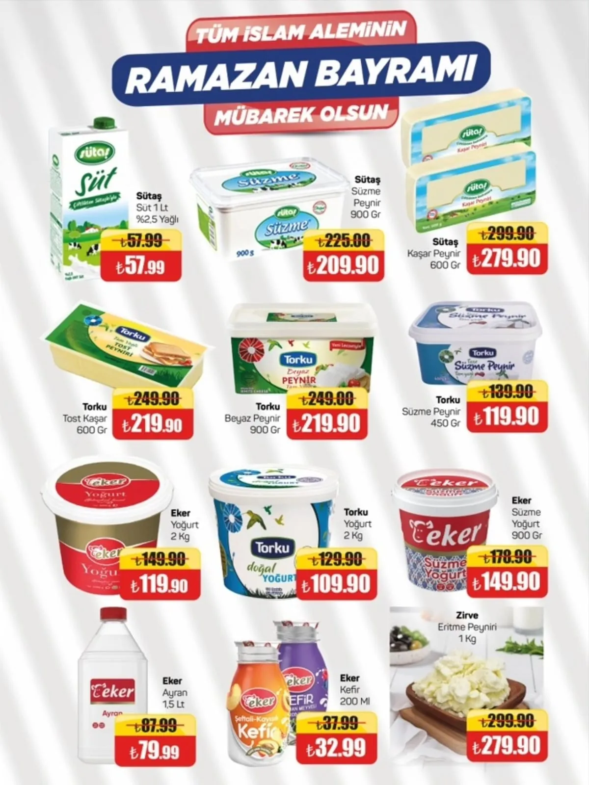 Tema Tema Market 6 Mart 2026 Aktüel Kataloğu sayfa 9: Eker Kefir 200 Ml, Torku Tost Kaşar 600 Gr