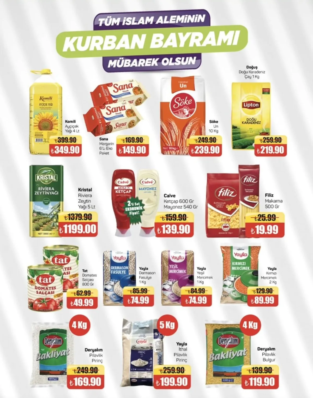 Tema Tema Market 15 Mayıs 2026 Aktüel Kataloğu sayfa 4: Filiz Fiyonk Makarna 500 Gr, Yaylı Dermason Fasulye 1 Kg