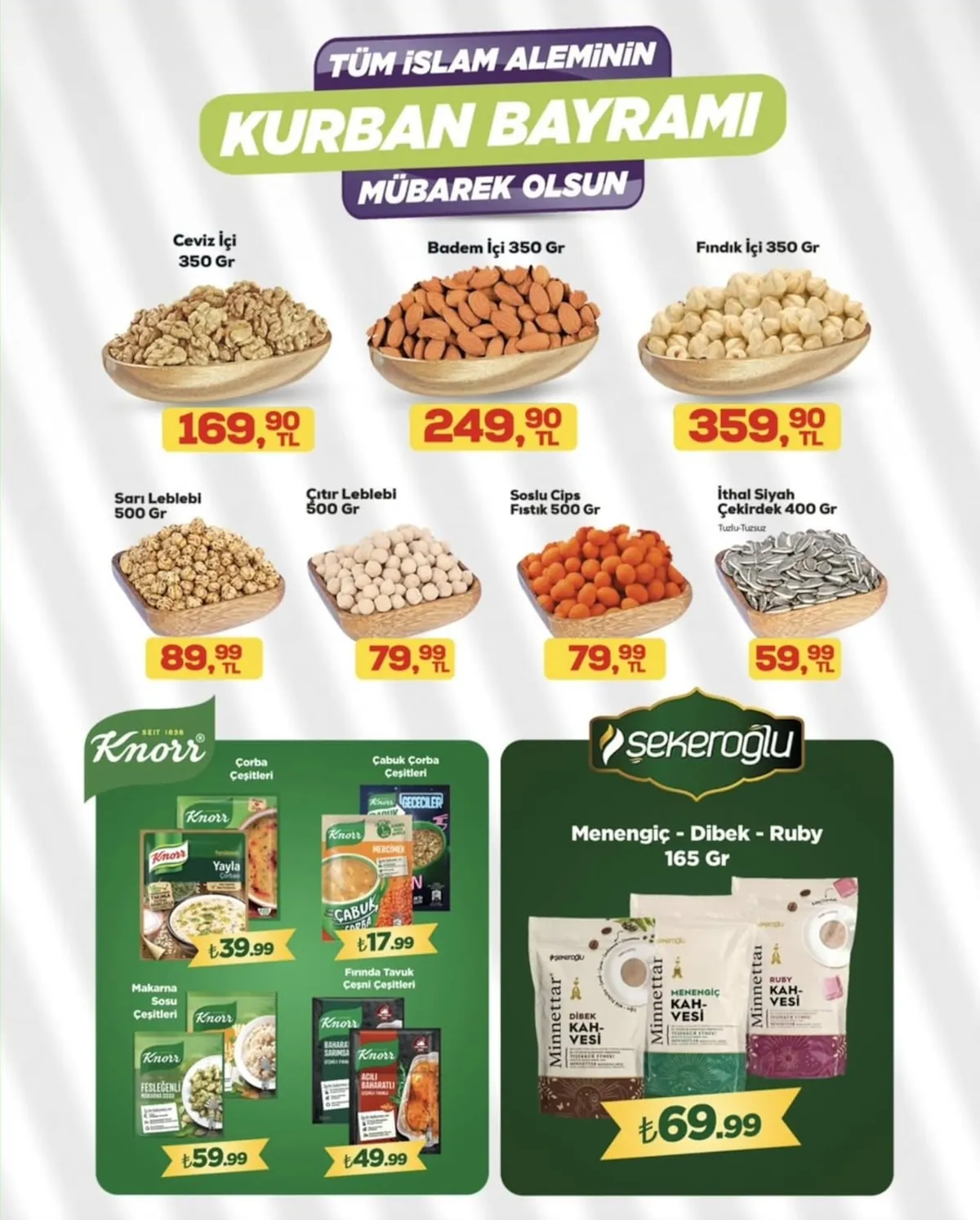 Tema Tema Market 15 Mayıs 2026 Aktüel Kataloğu sayfa 5: Sarı Leblebi 500 Gr, Çıtır Leblebi 500 Gr