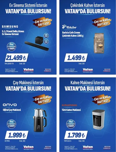 Vatan Bilgisayar 23 Mart 2026 Aktüel Kataloğu