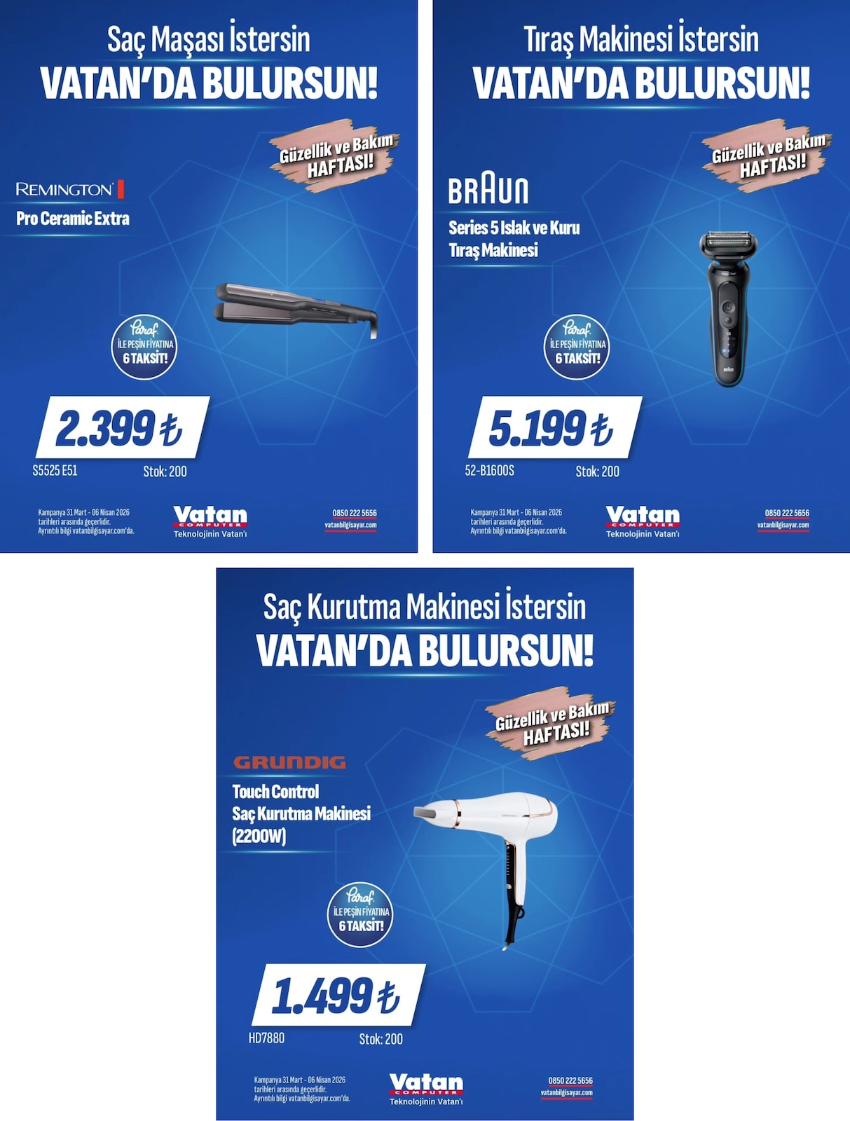 Vatan Bilgisayar 31 Mart 2026 Aktüel Kataloğu Kapak Görseli