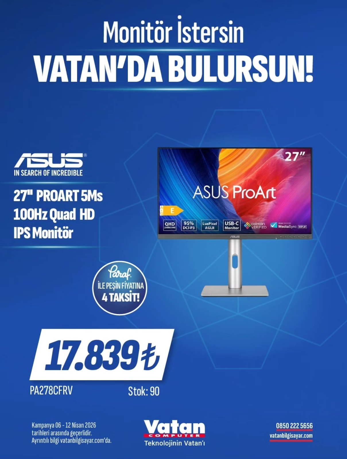 Vatan Bilgisayar 6 Nisan 2026 Aktüel Kataloğu