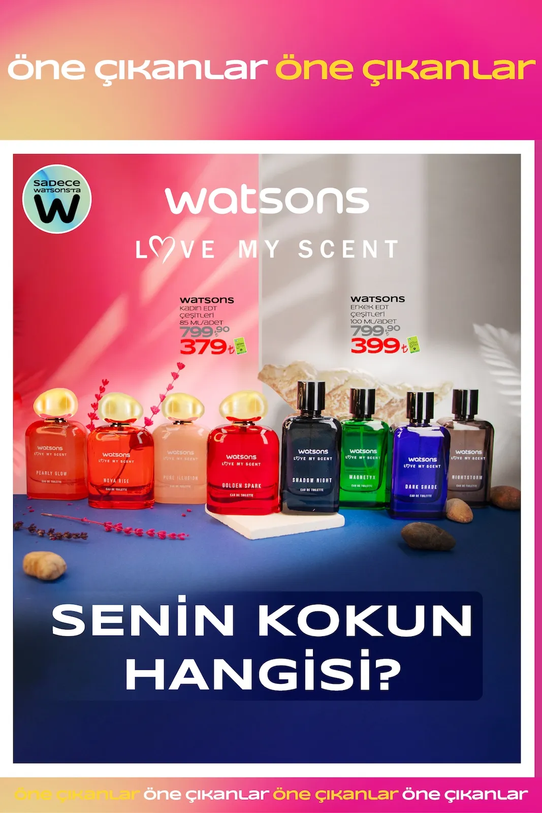 Watsons Watsons 29 Ocak 2026 Aktüel Kataloğu sayfa 21: Watsons Kadın Edt Çeşitleri 85 Ml/Adet