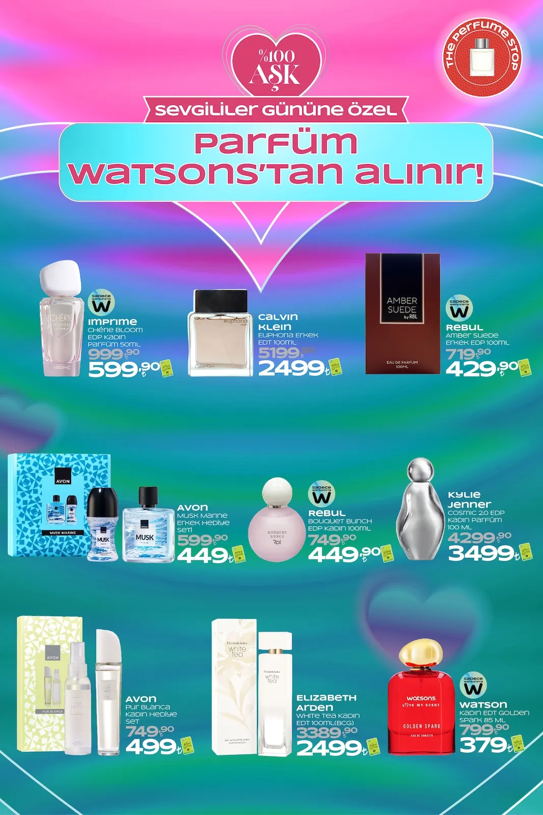 Watsons Watsons 29 Ocak 2026 Aktüel Kataloğu sayfa 22: Imprime Chéne Bloom Edp Kadın Parfüm 50Ml, Elizabeth Arden White Tea Kadın Edt 100Ml(Bcg)