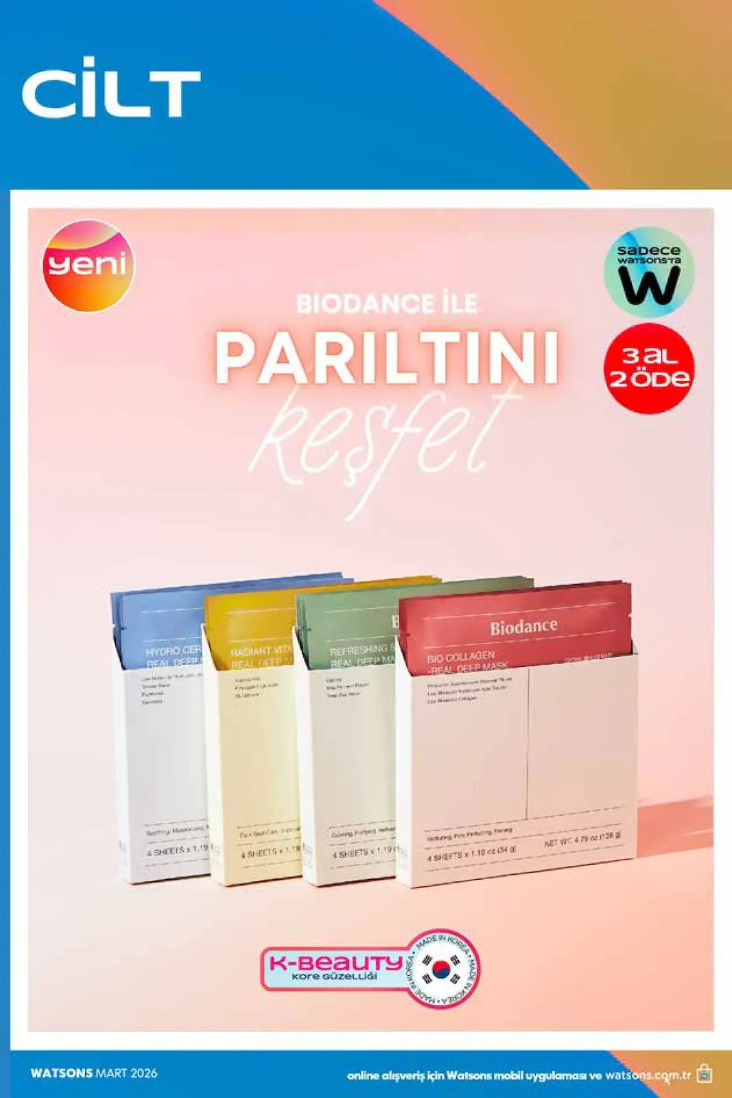 Watsons Watsons 26 Şubat 2026 Aktüel Kataloğu sayfa 20: L'Oréal Paris Revitalift Filler Glassy Skin Nemlendirici Krem 50 Ml