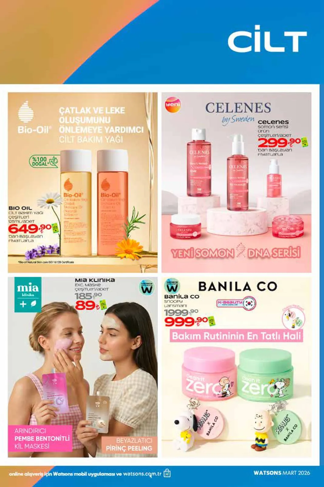 Watsons Watsons 26 Şubat 2026 Aktüel Kataloğu sayfa 23: Watsons Love My Hair Kuru Şampuan Çeşitleri 200Ml/Adet, Head&Shoulders Şampuan 800Ml Ürün Çeşitleri/Adet