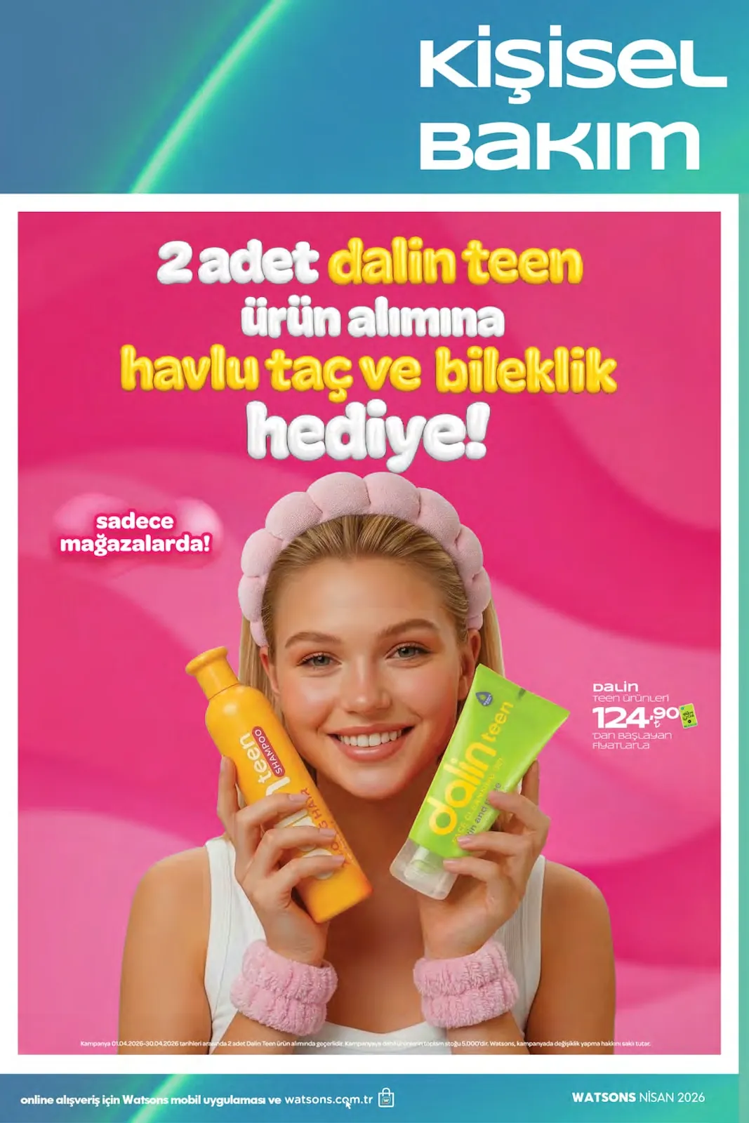 Watsons Watsons 26 Mart 2026 Aktüel Kataloğu sayfa 37: Dalin Teen Şampuan
