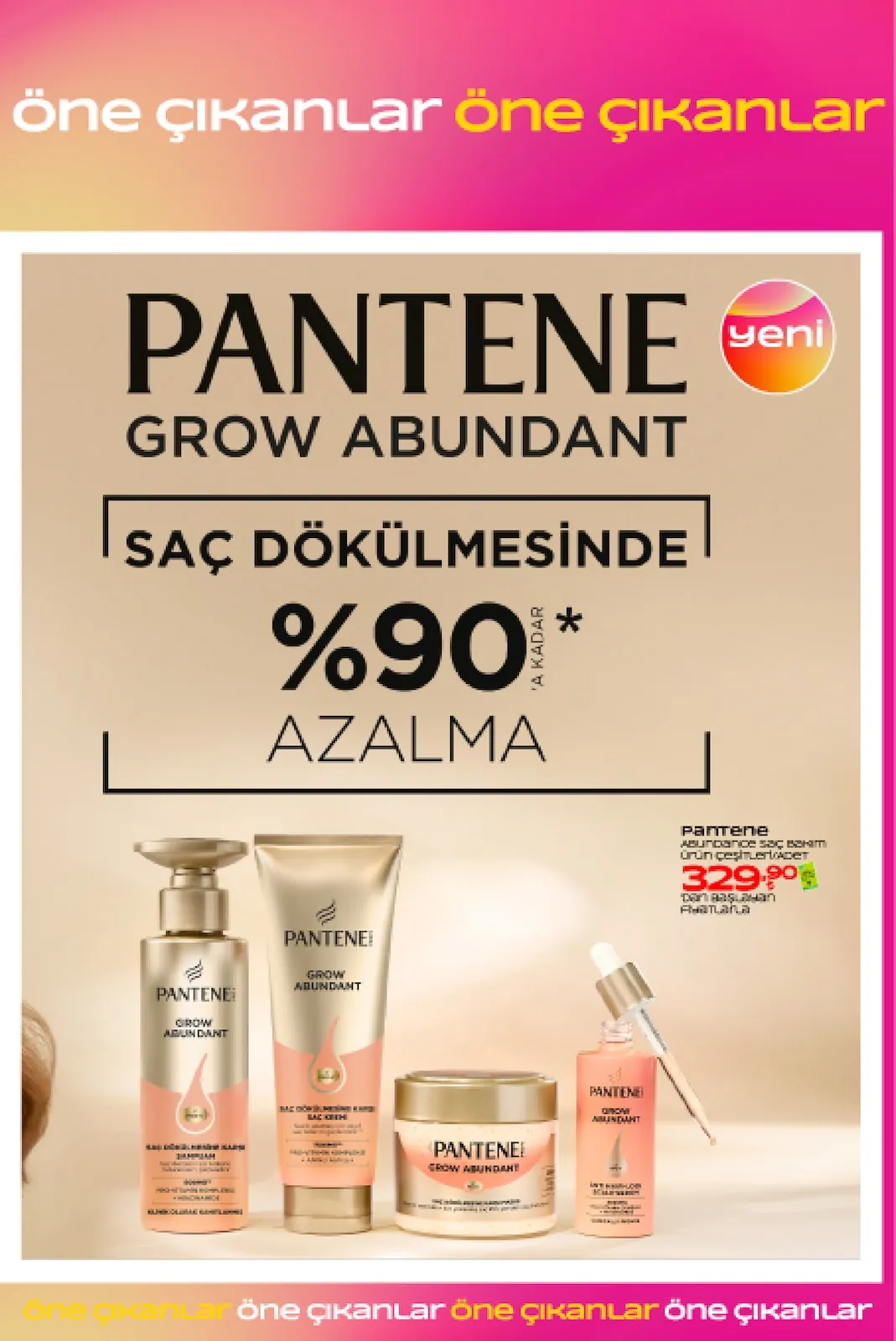 Watsons Watsons 28 Nisan 2026 Aktüel Kataloğu sayfa 33: Pantene Grow Abundant Saç Kremi 1 Adet