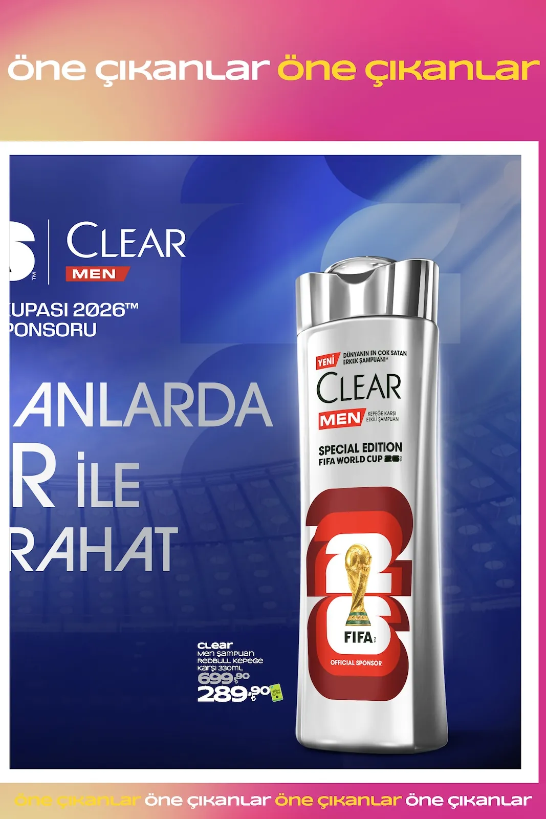 Watsons Watsons 1 Haziran 2026 Aktüel Kataloğu sayfa 35: Clear Men Şampuan 330Ml