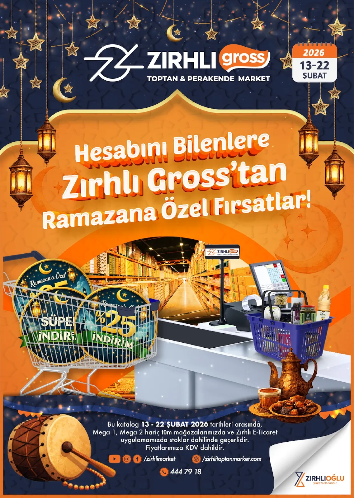Zırhlı Zırhlı Toptan Market 13 Şubat 2026 Aktüel Kataloğu sayfa 1