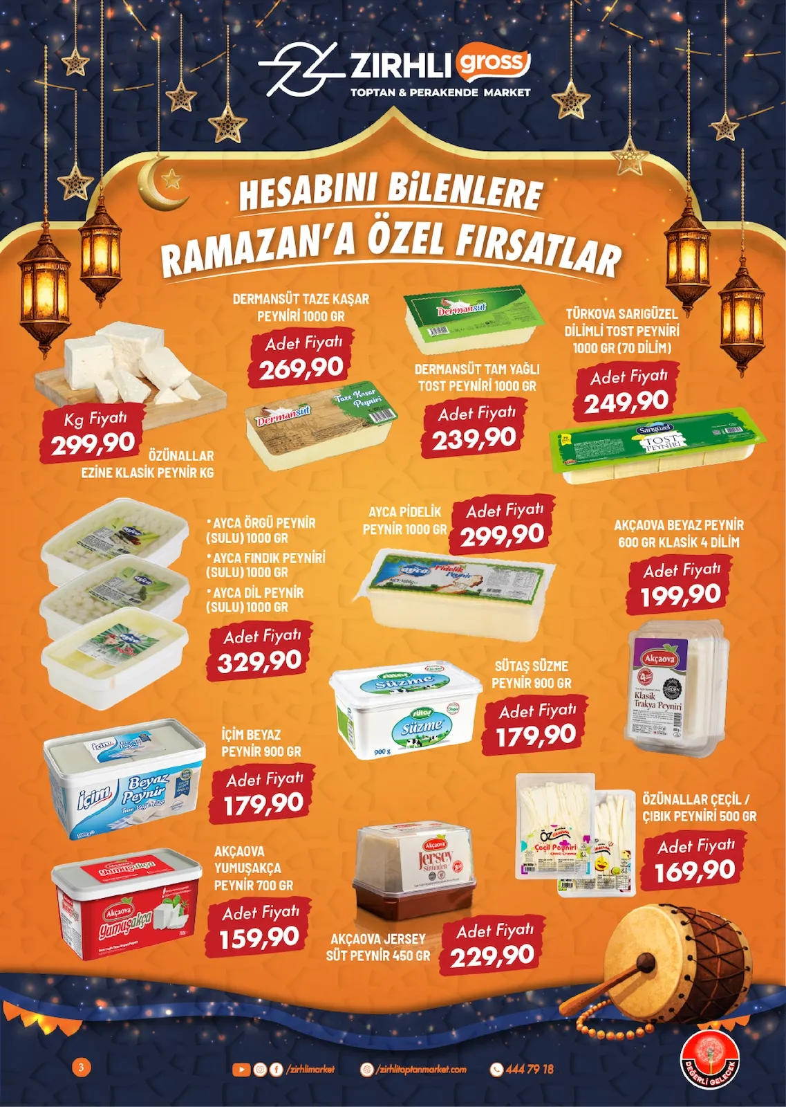 Zırhlı Zırhlı Toptan Market 13 Şubat 2026 Aktüel Kataloğu sayfa 4: Sütaş Süzme Peyni̇R 900 Gr, Akcaova Beyaz Peyni̇R 600 Gr Klasi̇K 4 Di̇Li̇M