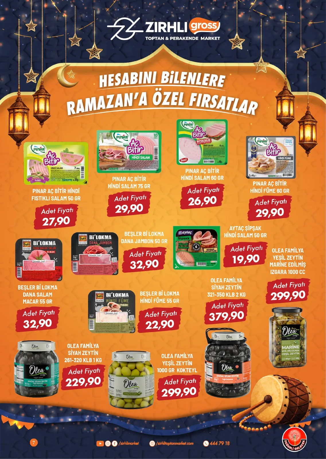 Zırhlı Zırhlı Toptan Market 13 Şubat 2026 Aktüel Kataloğu sayfa 8: Pınar Aç Bitir Hindi Salam 60 Gr, Pınar Aç Bitir Hindi Salam 75 Gr