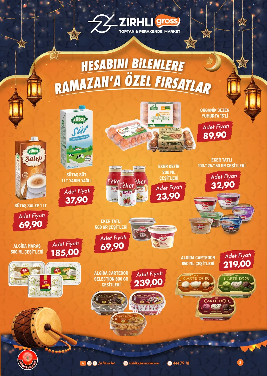 Zırhlı Zırhlı Toptan Market 13 Şubat 2026 Aktüel Kataloğu sayfa 9: Eker Tatlı 100/125/150 Gr Çeşitleri, Eker Tatlı 500 Gr Çeşitleri