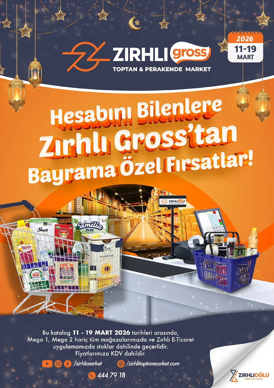 Zırhlı Zırhlı Toptan Market 11 Mart 2026 Aktüel Kataloğu sayfa 1