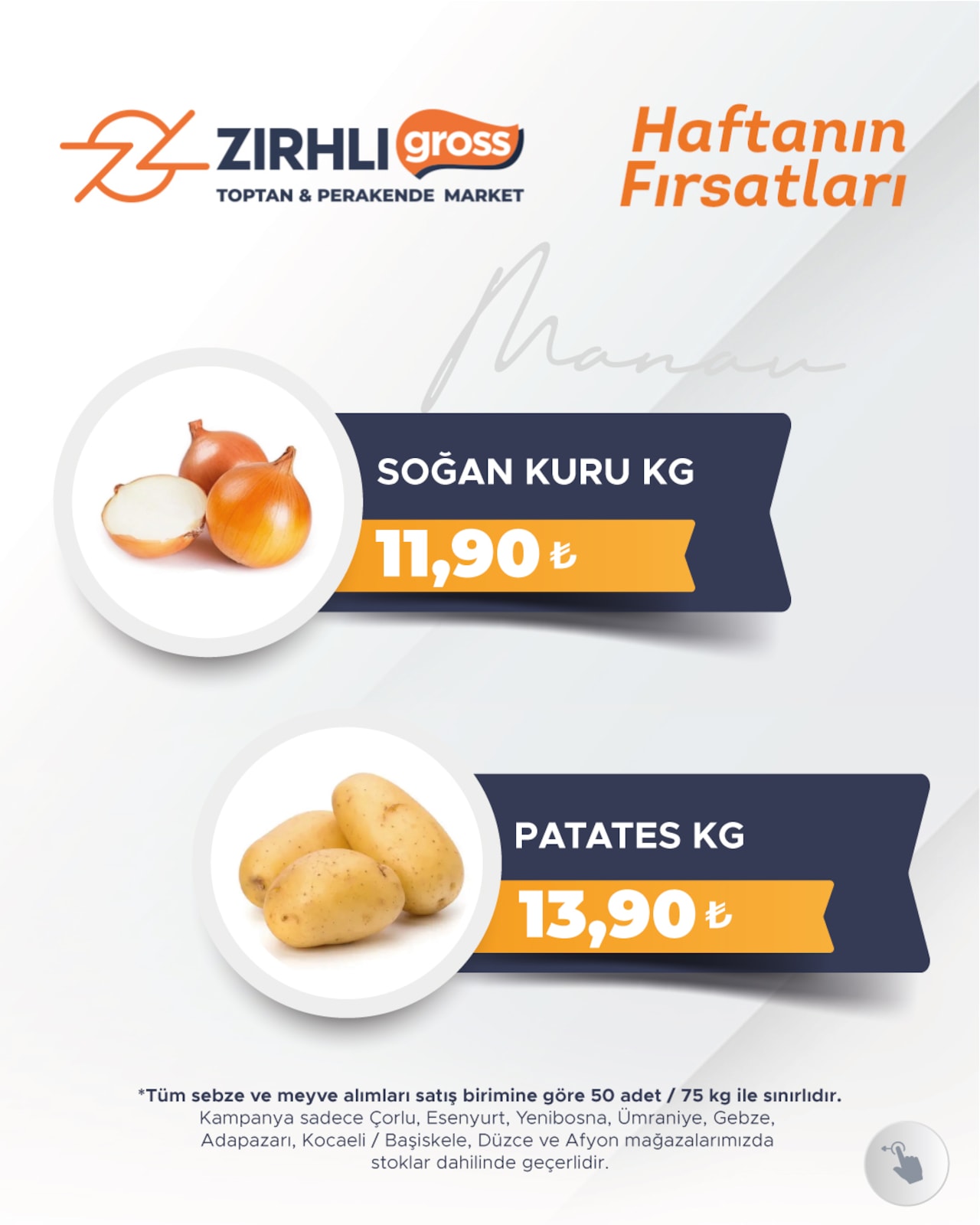 Zırhlı Toptan Market 3 Nisan 2026 Aktüel Kataloğu broşürü