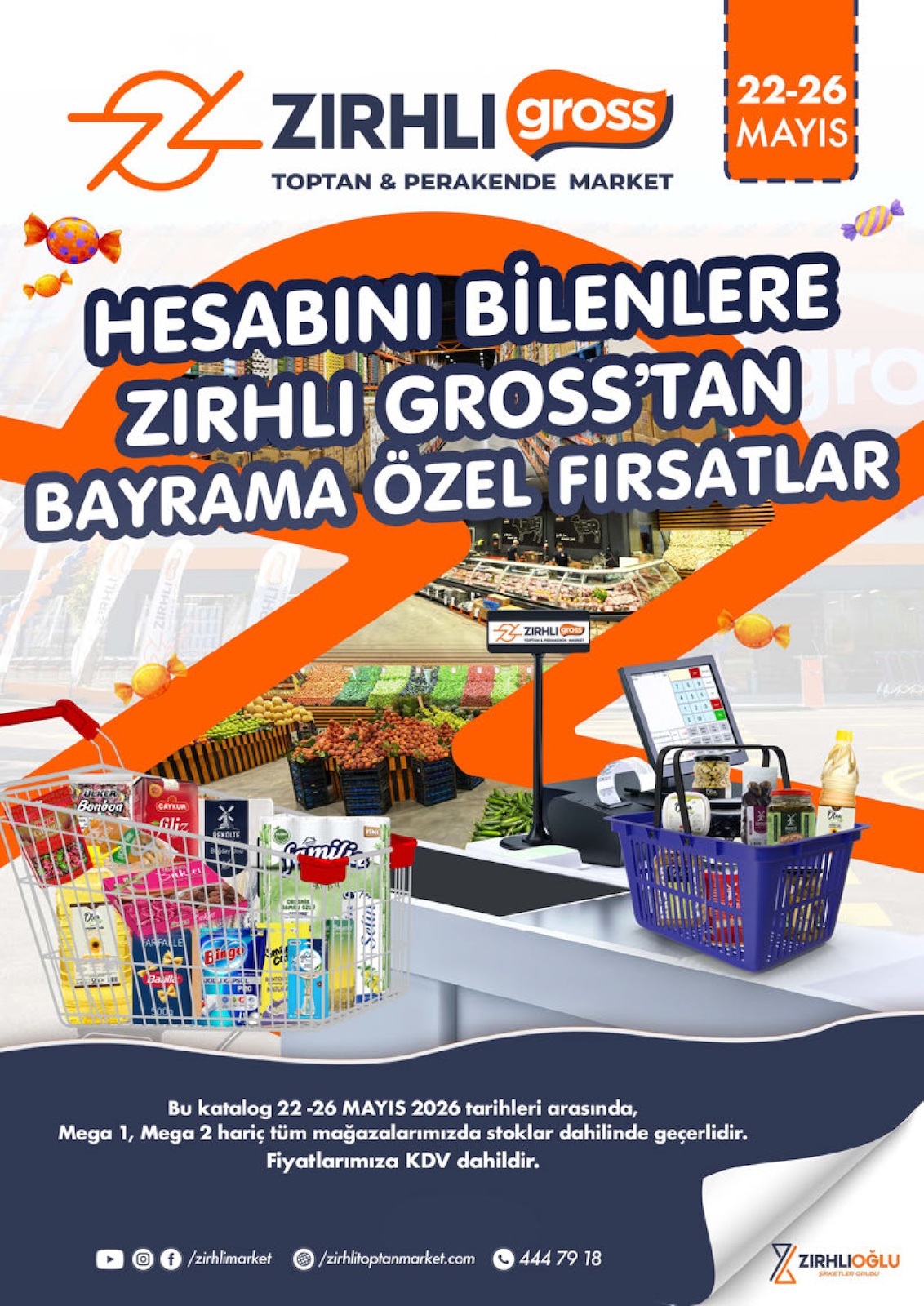 Zırhlı Toptan Market 22 Mayıs 2026 Aktüel Kataloğu