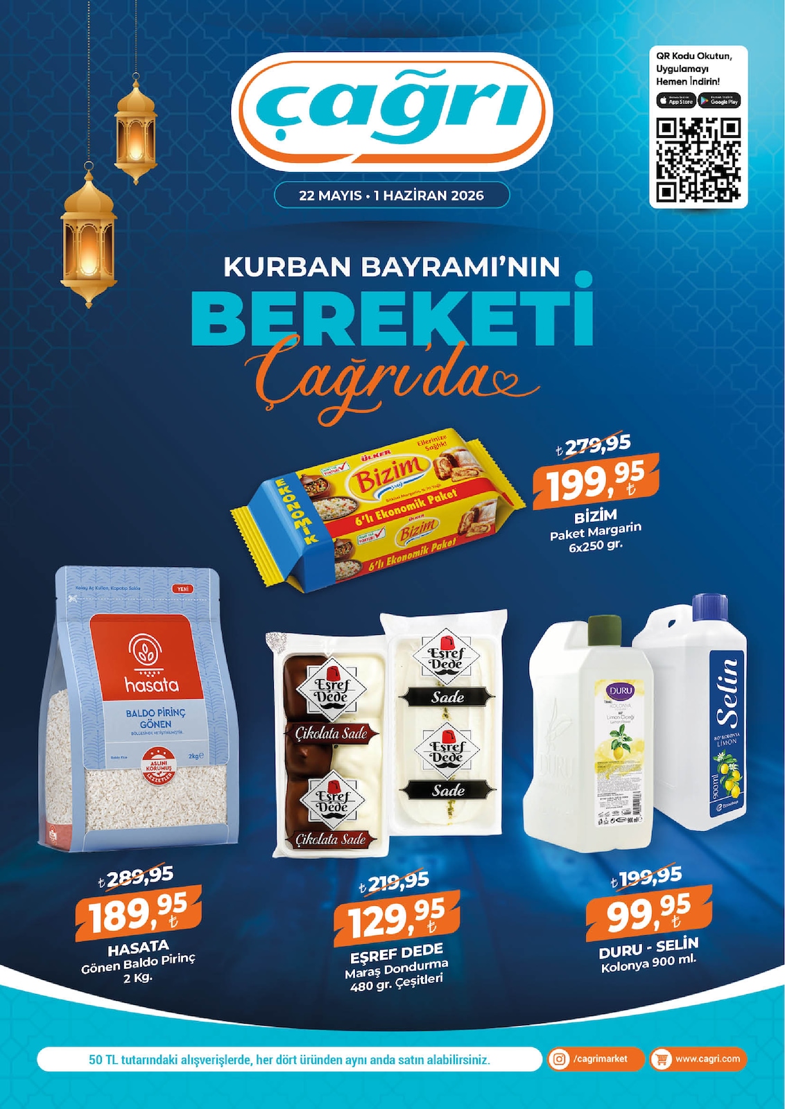Çağrı Market 22 Mayıs 2026 Aktüel Kataloğu