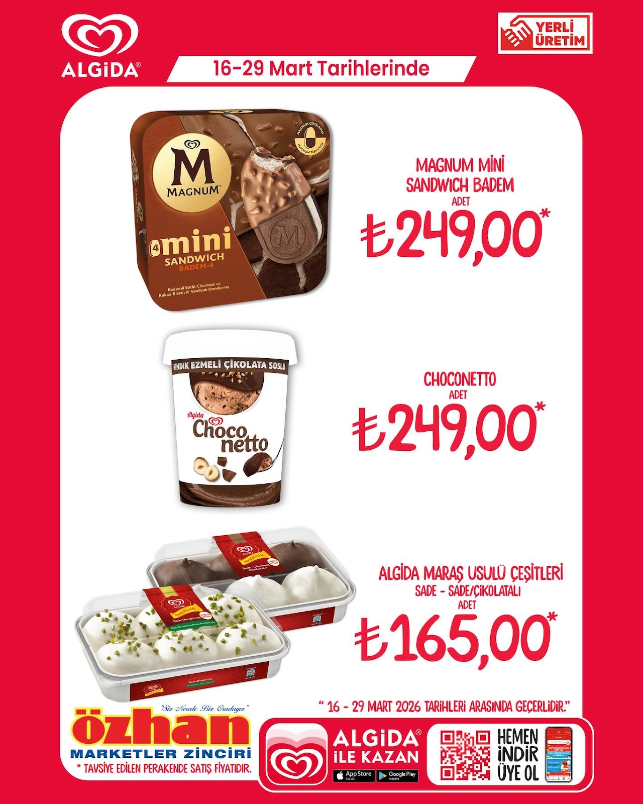Özhan Marketler Zinciri 16 Mart 2026 Aktüel Kataloğu