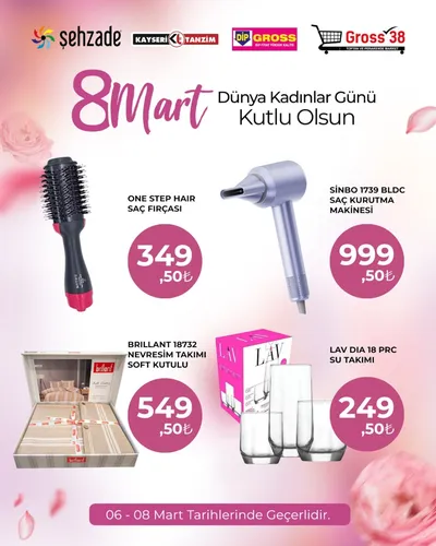 Şehzade Market 6 Mart 2026 Aktüel Kataloğu6 Mart - 8 Mart