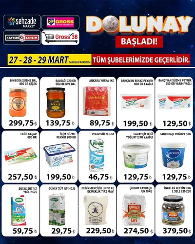 Şehzade Market 27 Mart 2026 Aktüel Kataloğu broşürü