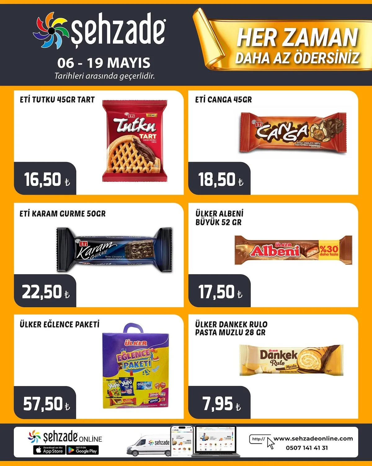 Şehzade Şehzade Market 6 Mayıs 2026 Aktüel Kataloğu sayfa 7