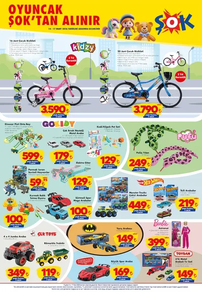 Şok 14 Mart 2026 Aktüel Kataloğu14 Mart - 17 Mart