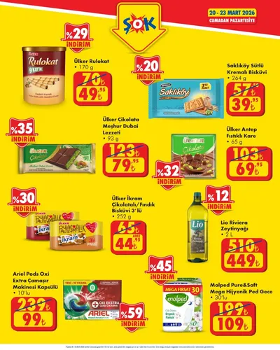 Şok 20 Mart 2026 Aktüel Kataloğu