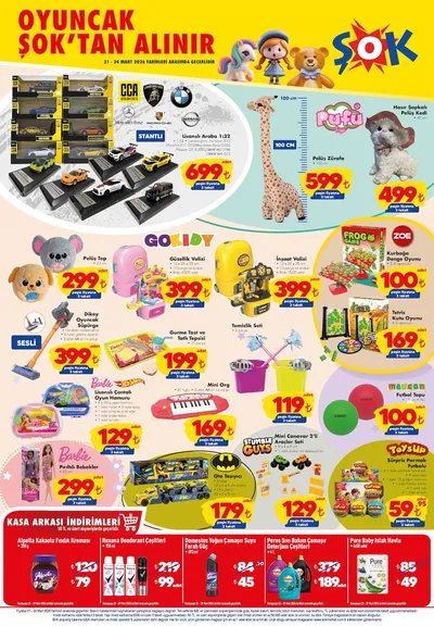 Şok 21 Mart 2026 Aktüel Kataloğu