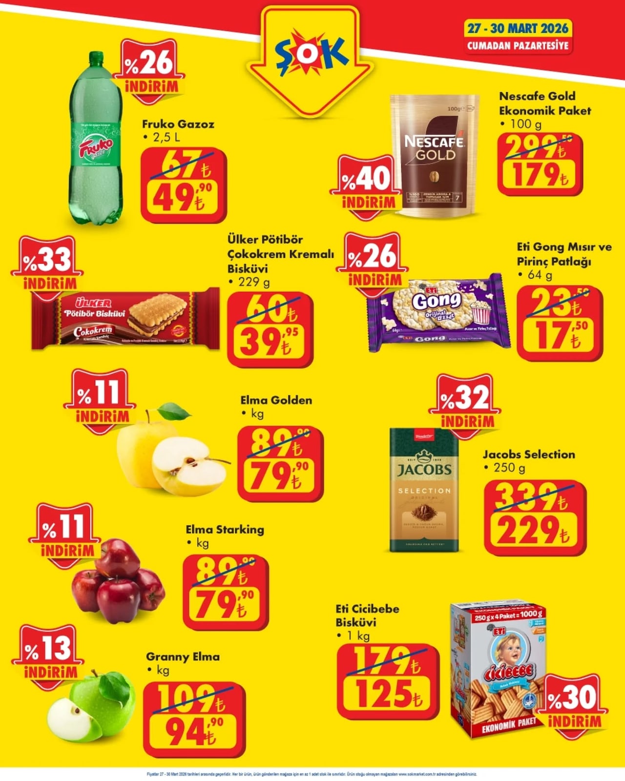 Şok 27 Mart 2026 Aktüel Kataloğu broşürü