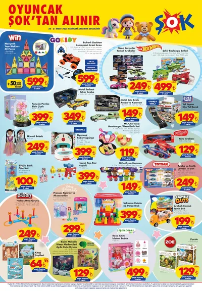 Şok 28 Mart 2026 Aktüel Kataloğu28 Mart - 31 Mart