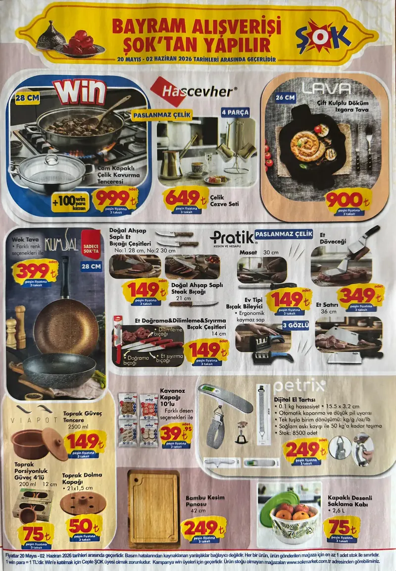 ŞOK Broşür Kapak